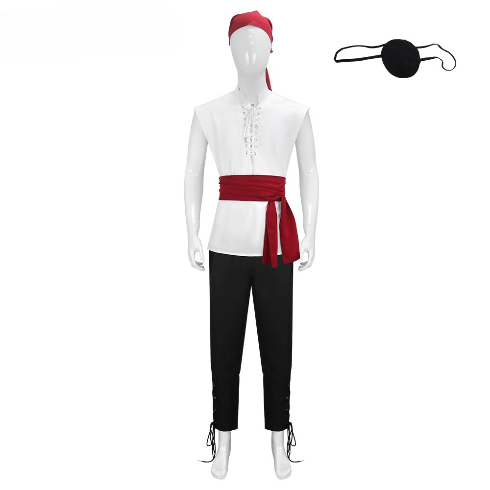 Shirts - Set Costume Rinascimentale da Uomo Vichingo,