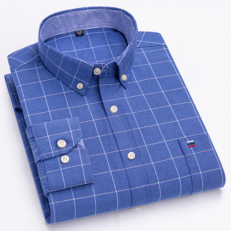 Camicie scozzesi a righe da uo - Oxford Cotton Casual Shirt Business recensione e prezzo