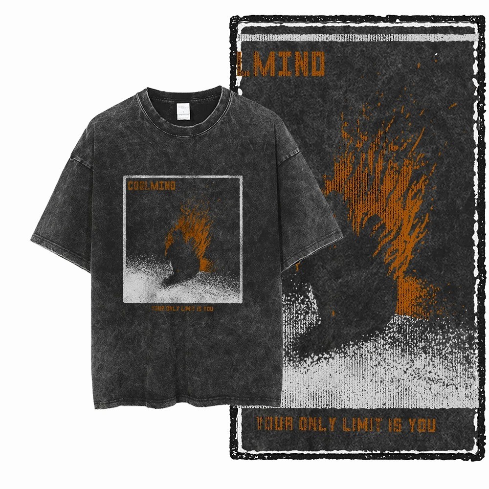 T-Shirt Unisex ZF STREETWEAR i - Acid Wash Vintage Graphic T Shirt recensione e prezzo