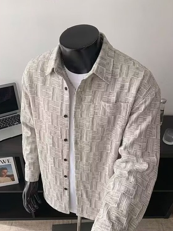 Camicia Casual a Maniche Lungh - Corduroy Button Up Shirt Men recensione e prezzo