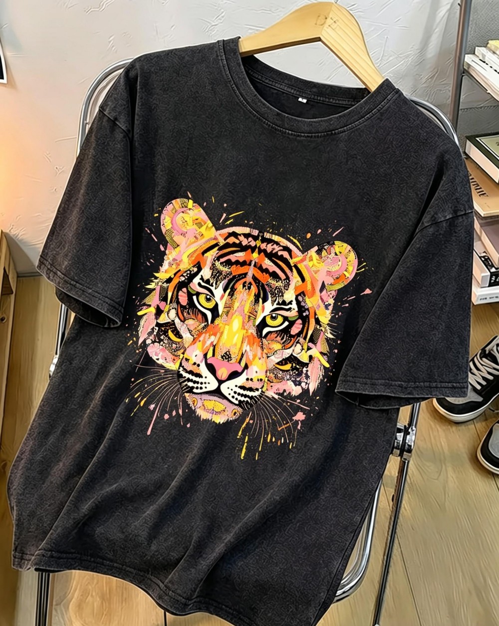 T-shirt vintage con stampa tig - Acid Wash Vintage Graphic T Shirt recensione e prezzo