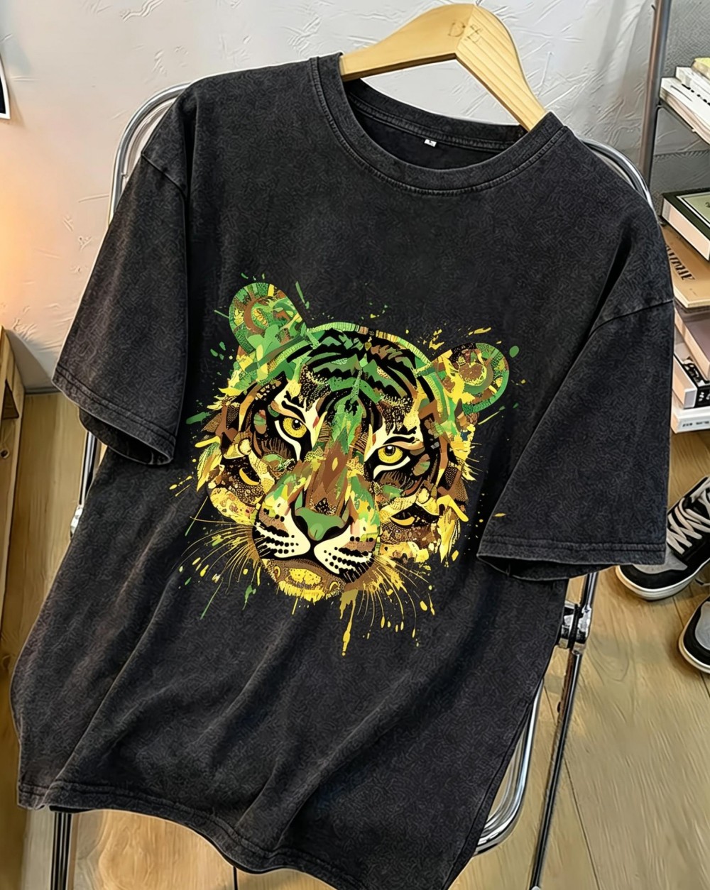 T-shirt vintage con stampa tig - Acid Wash Vintage Graphic T Shirt recensione e prezzo