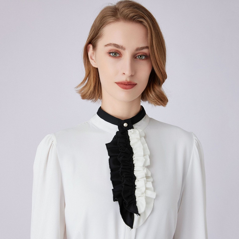 Colletto decorativo con volant - Shirts recensione e prezzo