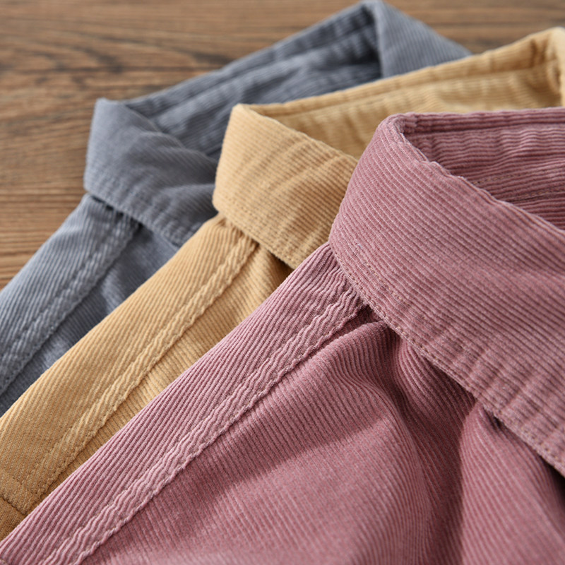 Camicia in velluto a coste a m - Corduroy Button Up Shirt Men recensione e prezzo