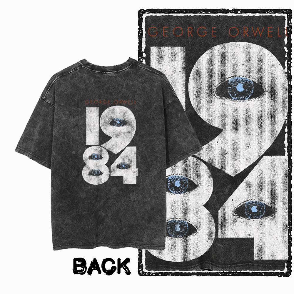 T-shirt da uomo con stampa sul - Acid Wash Vintage Graphic T Shirt recensione e prezzo