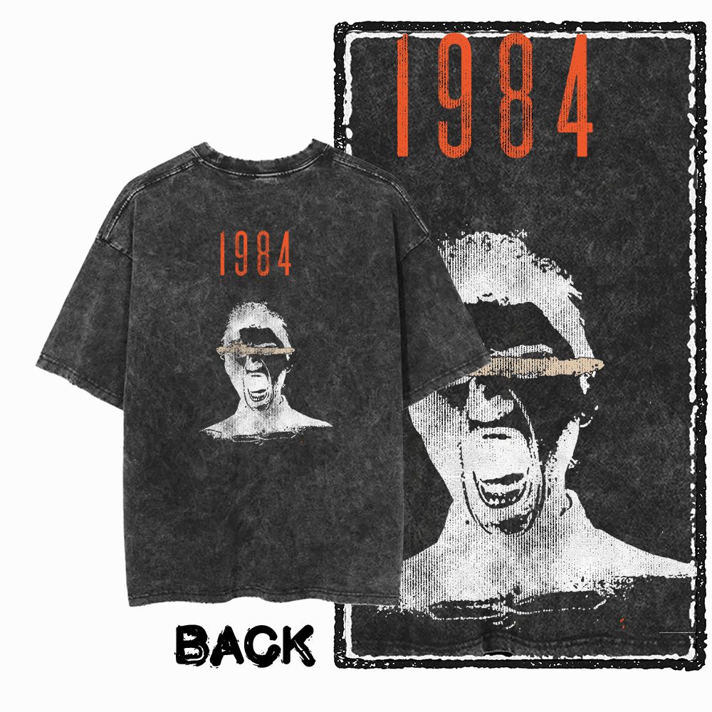 T-shirt da uomo con stampa sul - Acid Wash Vintage Graphic T Shirt recensione e prezzo
