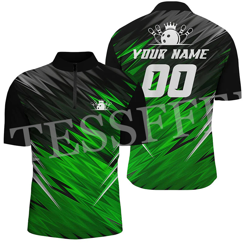 Nome personalizzato Strike Bow - Short Sleeve Bowling Shirt Retro recensione e prezzo